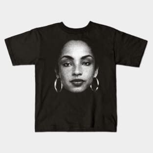 Black STYLE Sade Adu 80s Kids T-Shirt